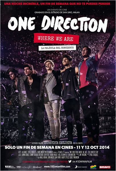 One Direction: Where We Are - La película del concierto (2014)