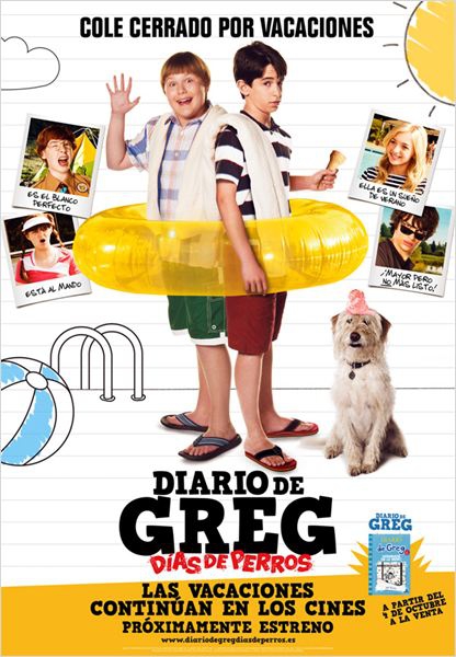 Diario de Greg 3: Días de perros (2012)