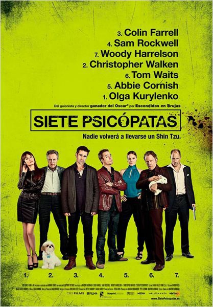 Siete psicópatas (2013)