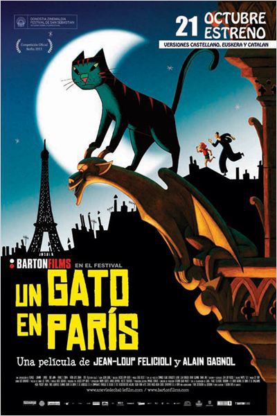Un gato en París (2010)