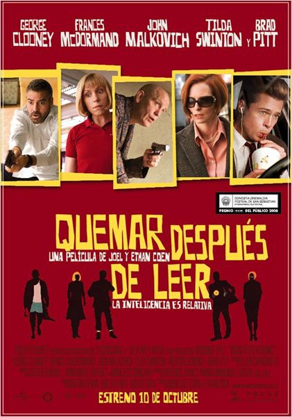 Quemar después de leer  (2008)