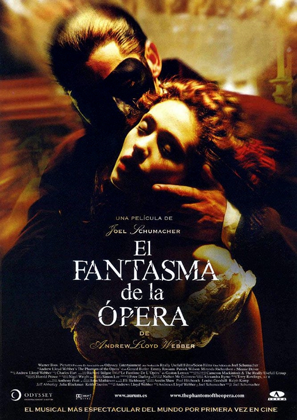 El fantasma de la Ópera de Andrew Lloyd Webber (2004)