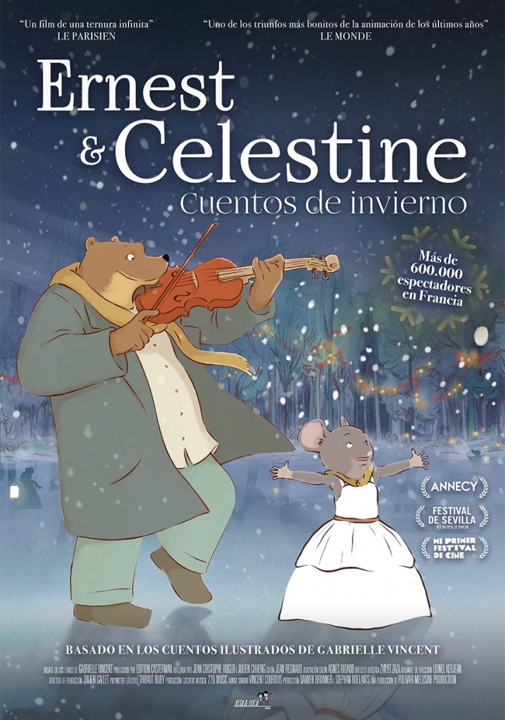 Ernest & Celestine: Cuentos de invierno (2016)